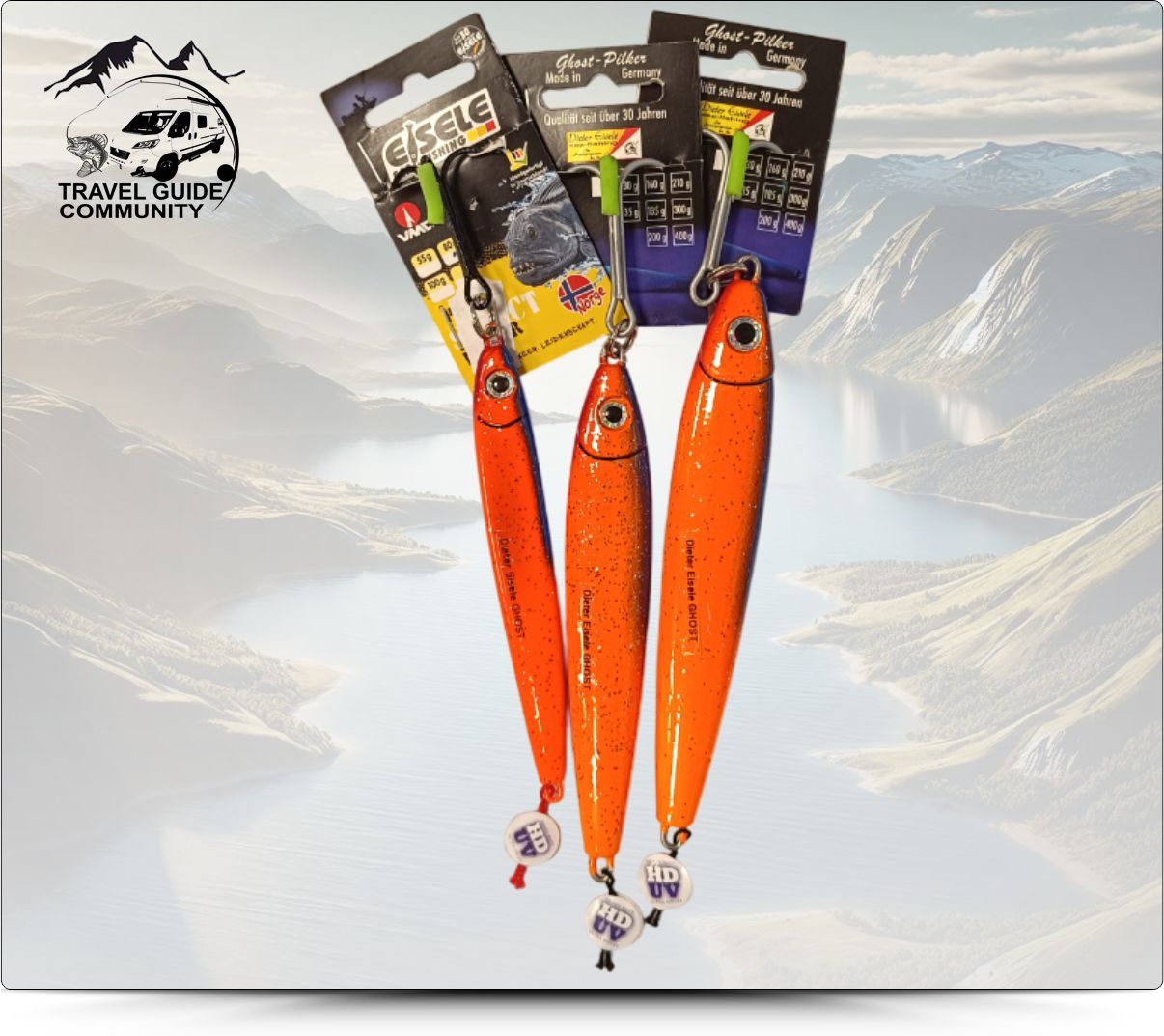 Pilker Set Orange UV