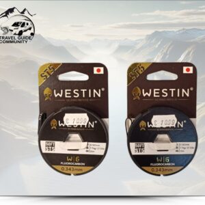 Westin W6 ST5 FLUOROCARBON CLEAR 0.343mm im Sparset
