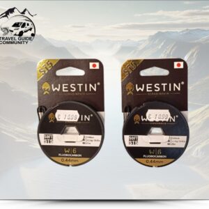 Westin W6 ST5 FLUOROCARBON CLEAR 0.44mm im Sparset